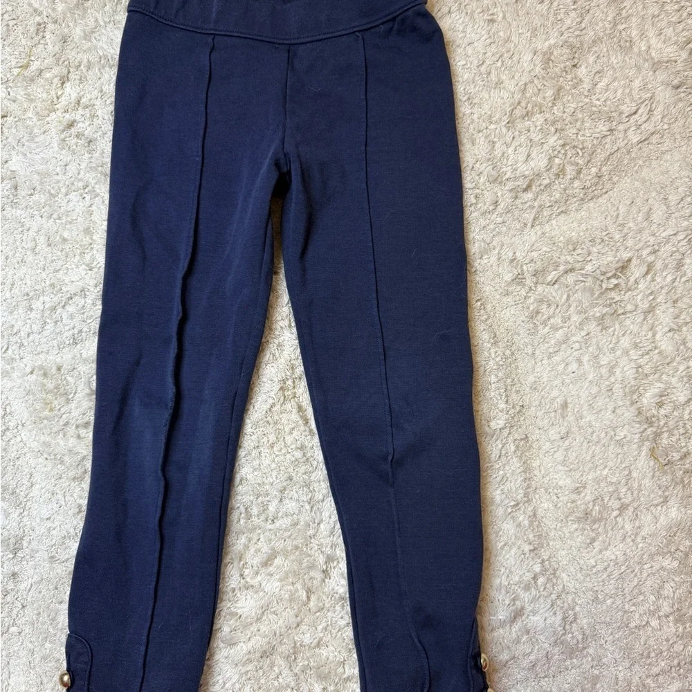 Janie and Jack Midnight Blue Kids Leggings
